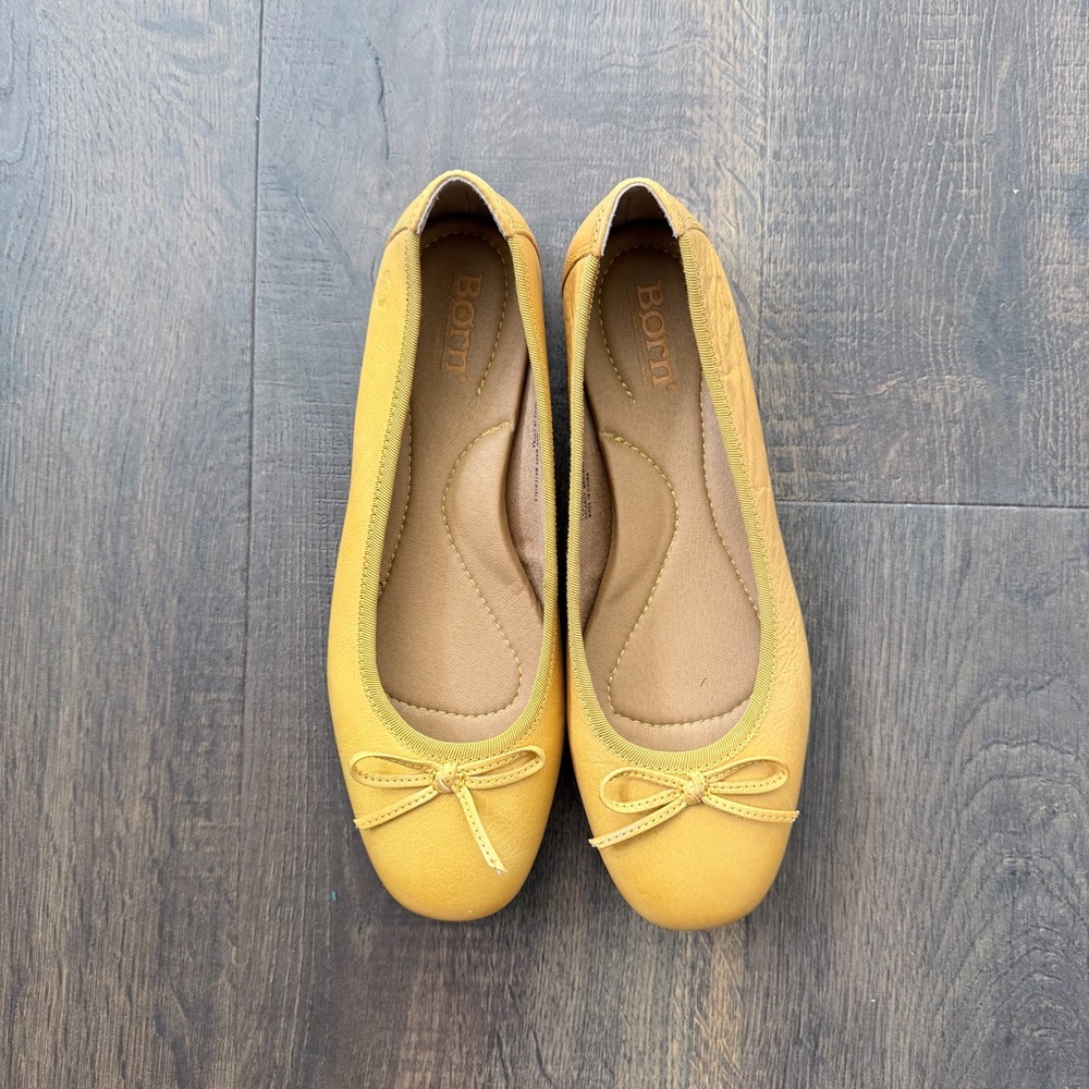 NEW Born Brin Flats | Sunflower Yellow | Size: 6.5 - Picture 8 of 8